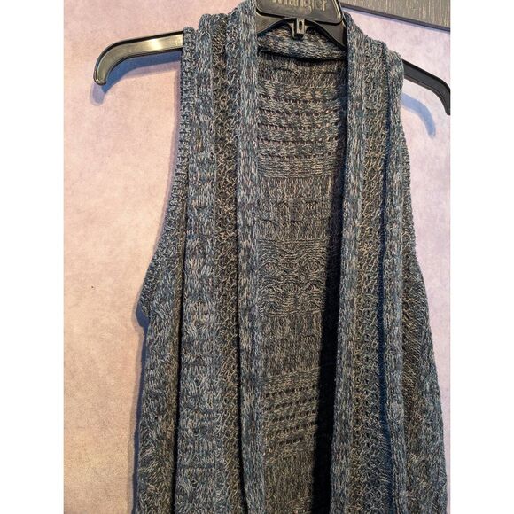 Maurices flowing no closure knit vest cardigan XL - Picture 2 of 8